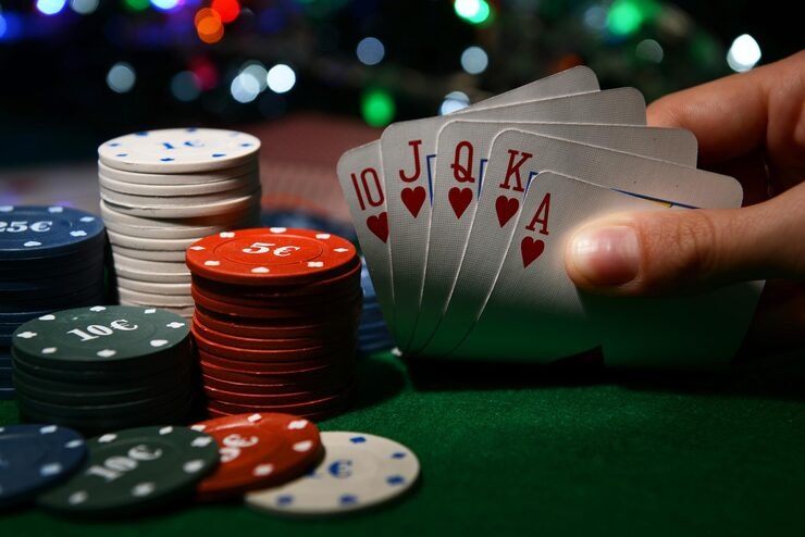 Casino Hold'em hand ranking chart displayed on kubet login